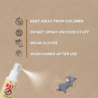 Rat Repellent Spray – Safe, Effective, and Eco-friendly.(Pack of 3)